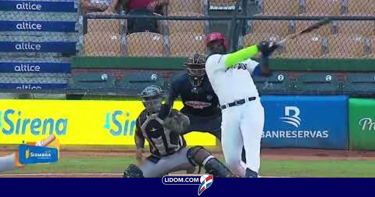 La Bola Se Fue Pa La Calle Homerun De Franmil Reyes Que Remolca Dos