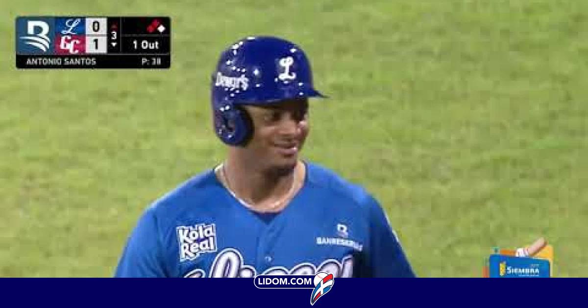 Doblete De Ronny Mauricio Empat Las Acciones Por Los Tigres Del Licey