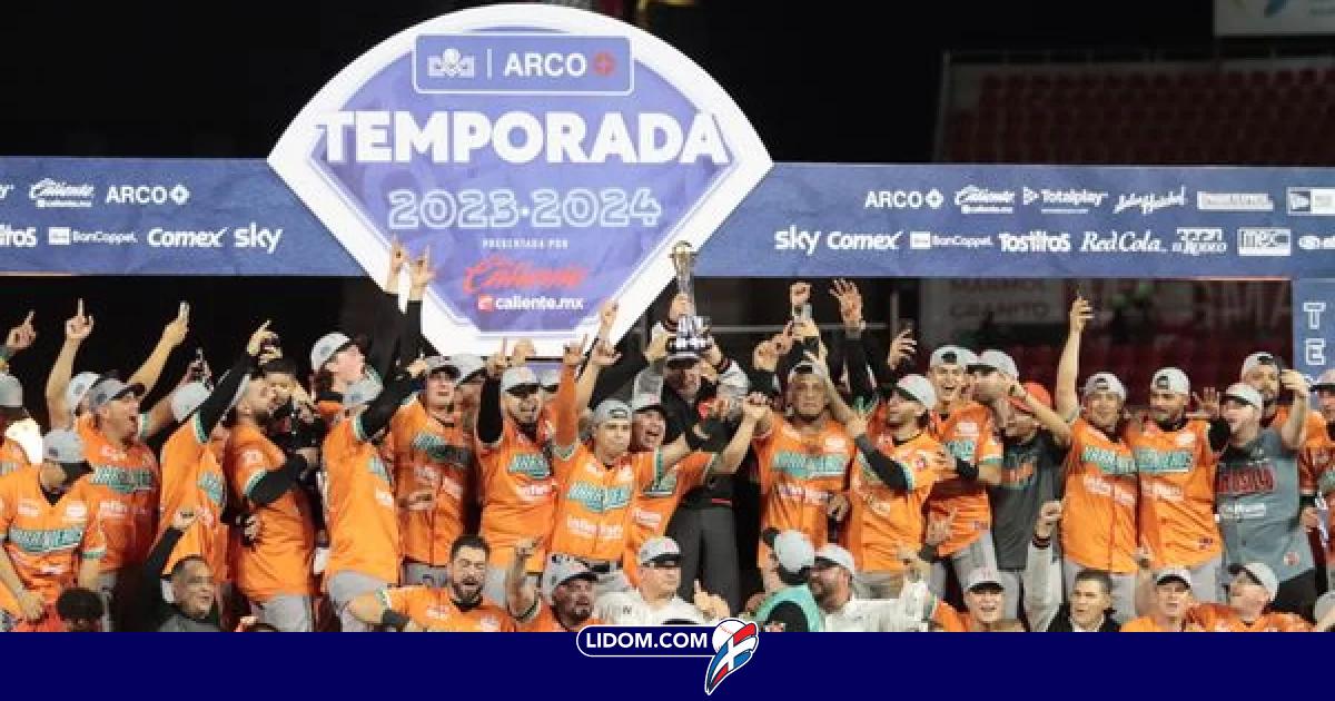 Naranjeros gana su título número 17 de la Liga Mexicana del Pacífico