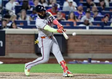 Marcell Ozuna empató con George Bell con 265 jonrones