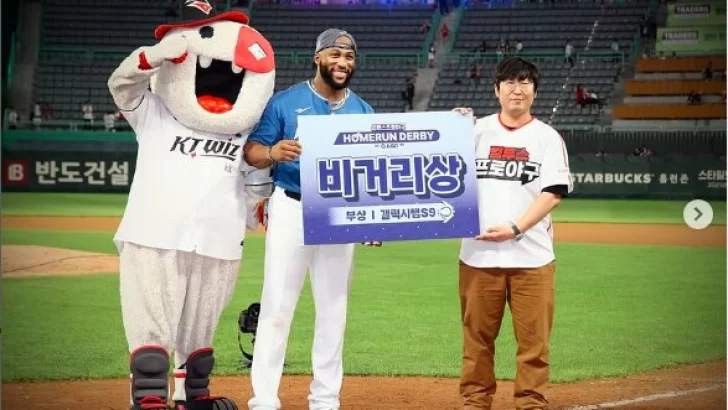 Mel Rojas Jr, muy ocupado en celebración Juego de Estrellas KBO