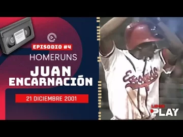 REPLAY – Jonrón de Juan Encarnación 07-12-2001 ⚾ Leones del Escogido