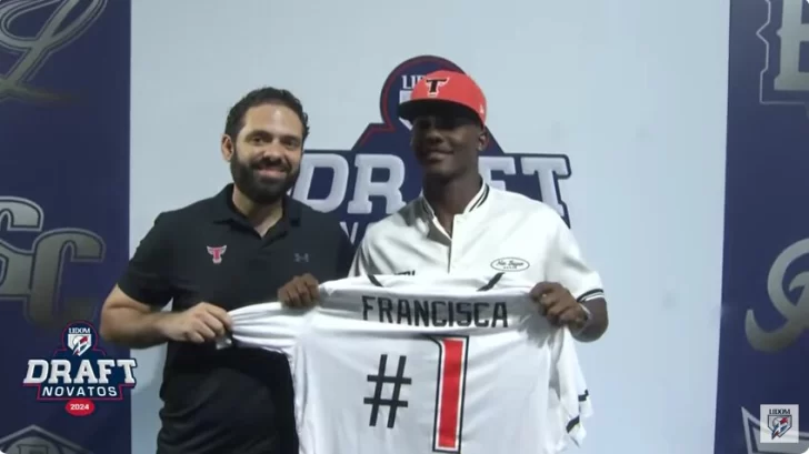 Welbyn Francisca, primera selección del Draft 2024