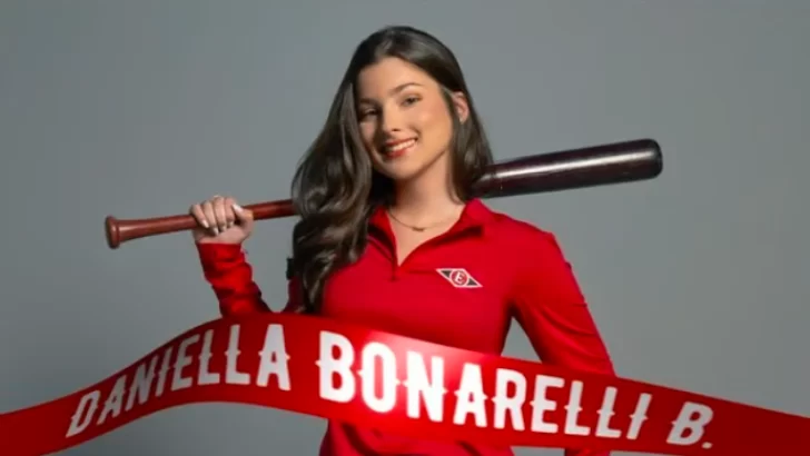 Daniella Bonarelli Bonetti es la madrina del Escogido