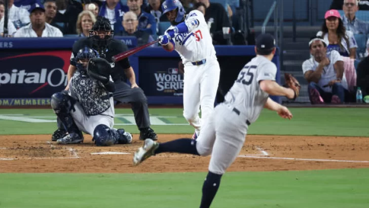 Teoscar Hernández dominicano 21 con jonrón en Serie Mundial