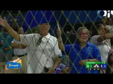 Orelvis Martínez sigue la fiesta azul y conecta su primer cuadrangular en LIDOM ⚾️💥 ¡HOMERUN! 🐯