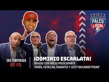 Palco LIDOM | Episodio 3 ⚾ Leones Dominando! 🔥 Águilas necesitan despertar! 🔴 En vivo ▶️ Temporada 3