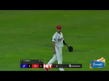 Por el centro 🔥 Ramón Hernández empuja la segunda vuelta azul del Licey 🐯👏🏻