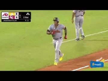 Se perdió la conexión con esa bola ⚾️🛰️ HOMERUN de Starlin Castro y las Águilas siguen comandando  🦅