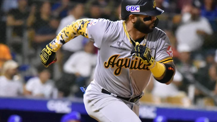 Jonathan Villar decide triunfo de Águilas antes del aguacero