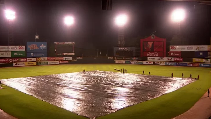 Águilas y Gigantes, pospuesto por lluvias en el Cibao