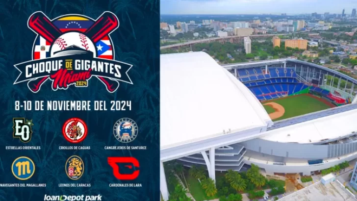 Estrellas  a Miami para serie Choque de Gigantes