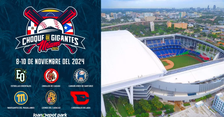 Estrellas  a Miami para serie Choque de Gigantes