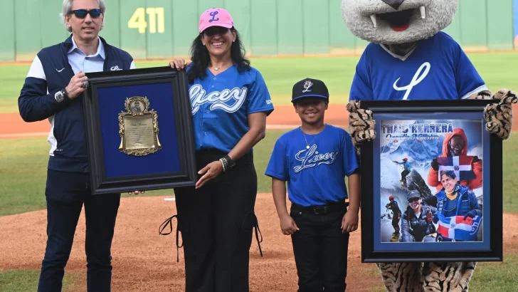 Licey rinde homenaje a Thais, Tejada y Carty