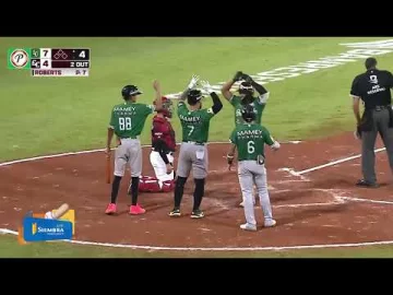 Otro verde que se fue pa’ la calle 💥 ¡HOMERUN de Eguy Rosario que trae tres más para las Estrellas!