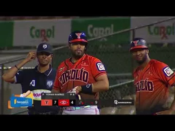 Francisco Peña sellando las vueltas de la victoria para los Toros 🐂👏🏻