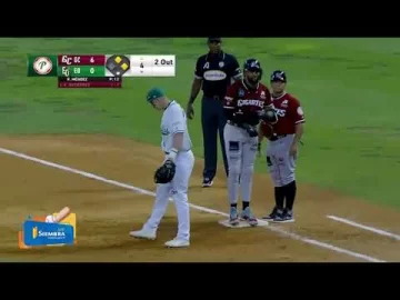 Kelvin Gutiérrez con granadazo que trae otra más para los Gigantes🐎👏🏻