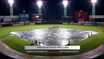 Suspendido por lluvias juego de Toros y Gigantes