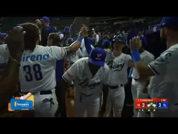 DOBLETE de Ángel Ortíz que iguala la pizarra en el Quisqueya 🐯👏🏻