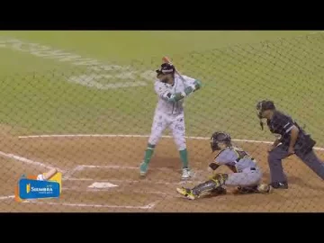 Fly de sacrificio del capitán verde, Robinson Canó que remolca la cuarta de las Estrellas 🐘⭐️