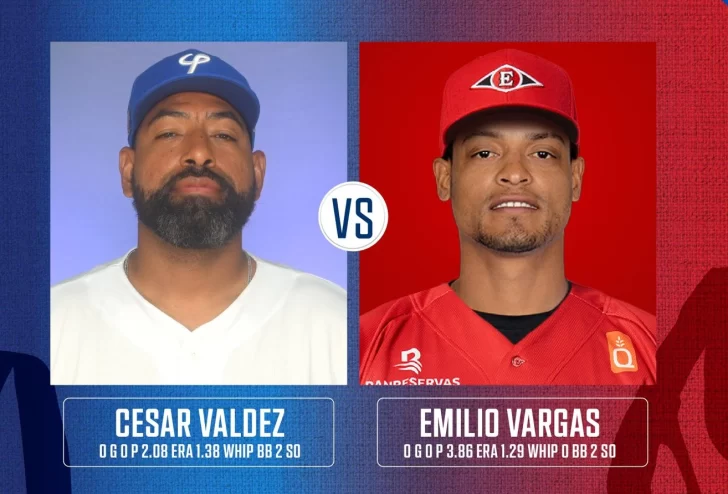 César Valdez vs Emilio Vargas, al sexto juego