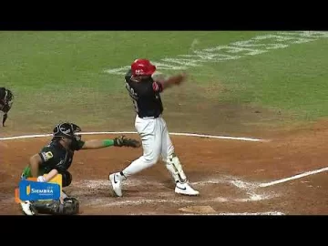 Zoilo Almonte sella el rally de cinco vueltas de los Leones del Escogido 🦁👏🏻