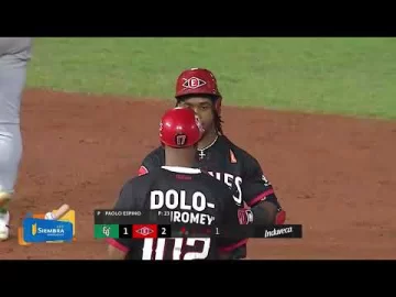 ¡Dos para el Escogido! Jean Segura remolca la ventaja escarlata 🦁🙌🏻