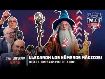 Palco LIDOM 📺⚾️ Ep. 13: ¡Los números mágicos! – Licey y Escogido a un paso de la final.