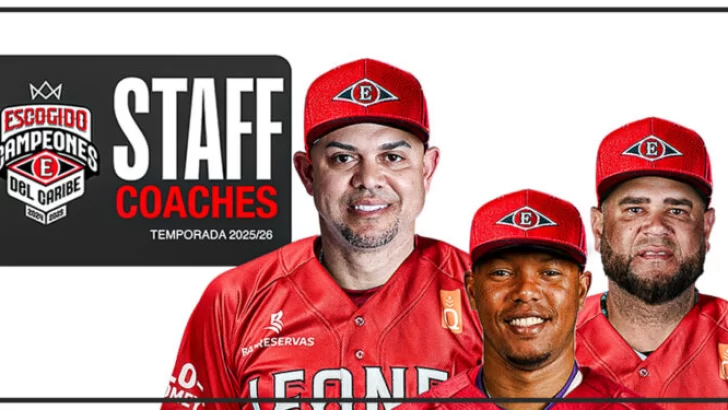 Leones anuncian al mánager Alex Cintrón