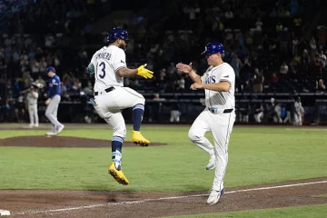 Junior Caminero tercero en robarse el plato