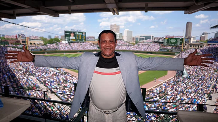 Por fin, Sammy Sosa está de vuelta en el Wrigley Field