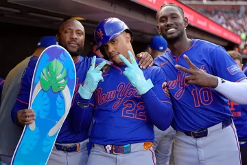 Ronny Mauricio está encontrando su ritmo en Grandes Ligas Ronny Mauricio está encontrando su ritmo en Grandes Ligas