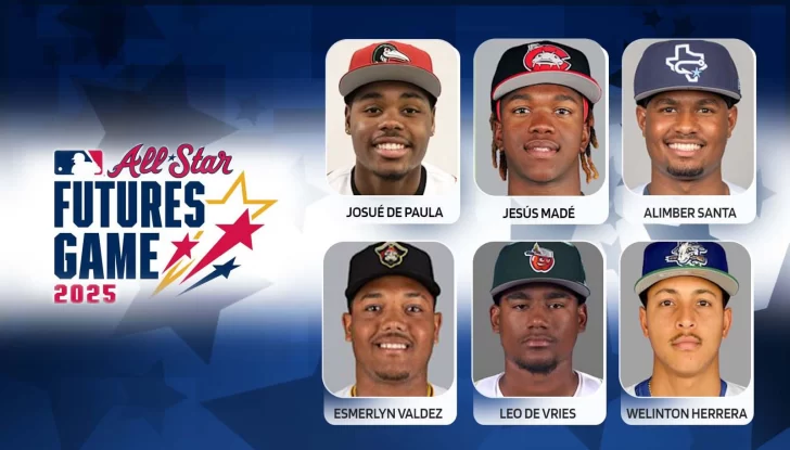 Seis dominicanos al Juego de Futuras Estrellas