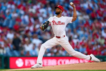 Cristopher Sánchez por tercera vez poncha doce