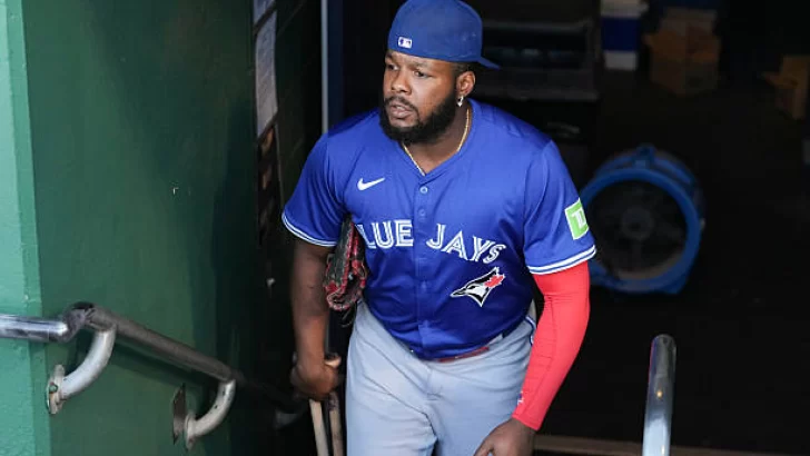 Vladimir Guerrero Jr lidiando con  inflamación