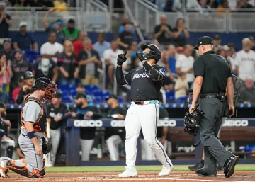 Agustín Ramírez en buen camino del Novato del Año