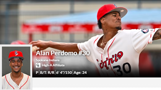 Alan Perdomo, prospecto del Draft 2025
