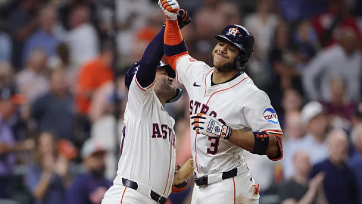 Jeremy Peña conecta su primer grand slam  