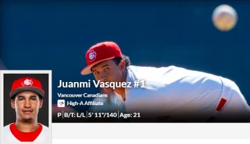 Juanmi Vásquez, prospecto del Draft 2025