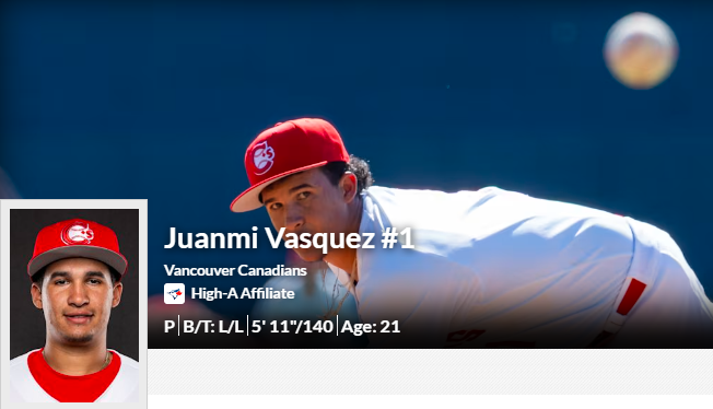 Juanmi Vásquez, prospecto del Draft 2025