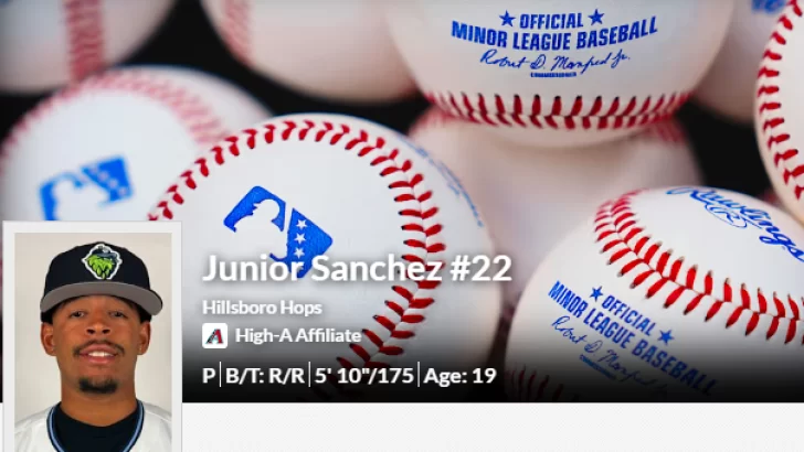 Junior Sánchez, prospecto del Draft 2025