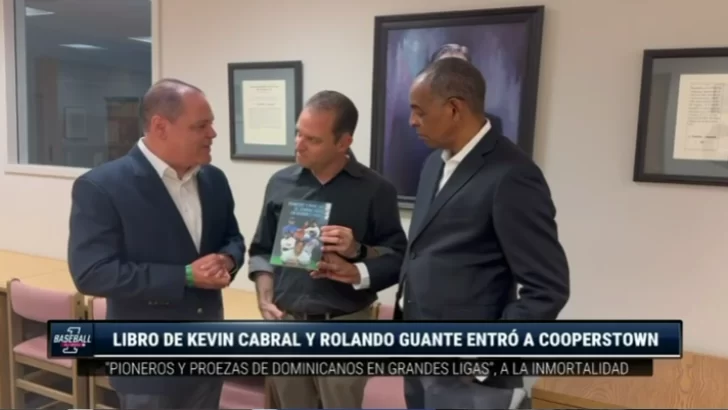 Libro sobre  dominicanos en MLB llega Cooperstown