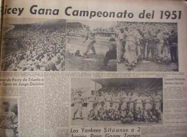 Licey-gana-campeonato-1951-periodico