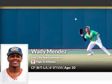 Wady Méndez, prospecto del Draft 2025 Wady Méndez, prospecto del Draft 2025