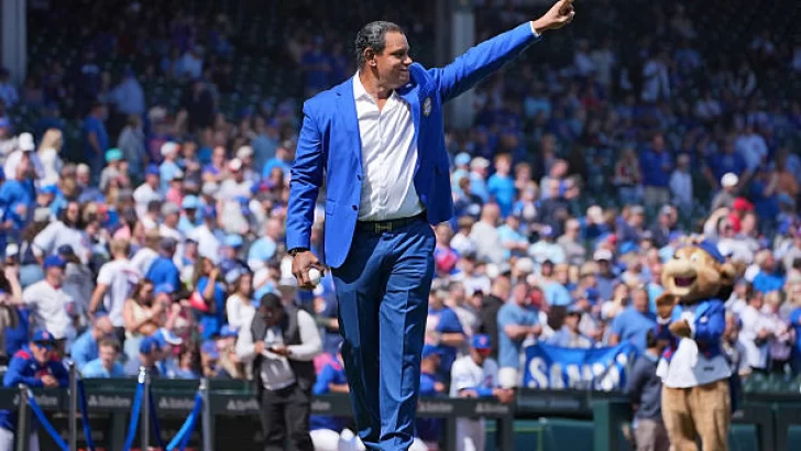 Sammy Sosa “Les digo que me siento muy bien de estar de vuelta aquí”