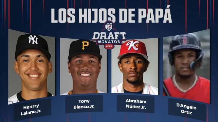 Seis hijos de papá, en el sorteo de novatos 2025