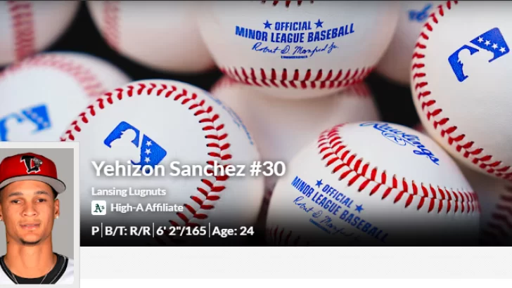 Yehizon Sánchez, prospecto del Draft 2025