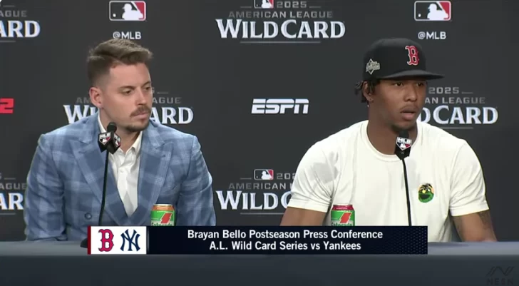 Brayan Bello: “Este año vine a disfrutar del juego, a gozar cada inning”