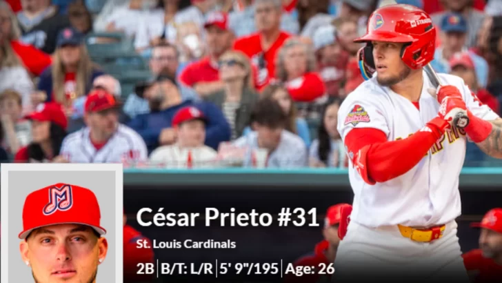 César Prieto por segunda vez a Lidom