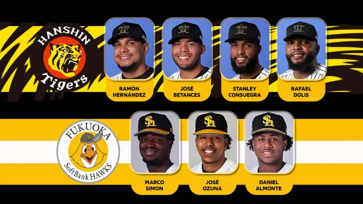 Dos dominicanos  participarán en la Serie de Japón 2025